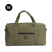 Canvas Travel Duffle Bag – Lightweight Weekender Holdall (S/M/L)