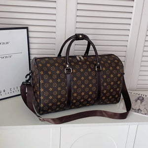 PU Leather Travel Duffle Bag | Sac de voyage en cuir PU