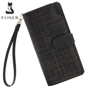 Split Leather Long Wallet | OWNLUXE