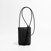 Leather Mini Phone Crossbody Bag – Shop at OWNLUXE