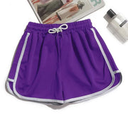 Women's Striped Mini Shorts | OWNLUXE