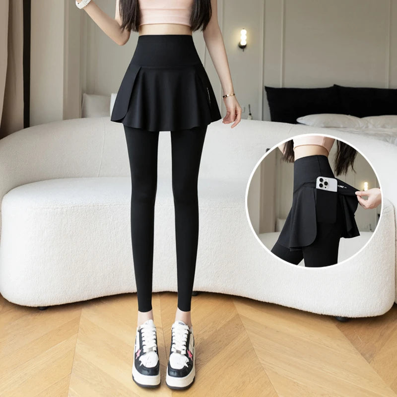 Seamless High-Waist Pocket Yoga Leggings | OWNLUXE