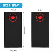 Canadian Flag Maple Leaf Neck Gaiter | OWNLUXE
