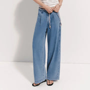 Jeans Cool Wide-Leg Denim Pants | OWNLUXE