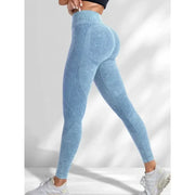 Women's High Waist Seamless Leggings (Brown) | OWNLUXE