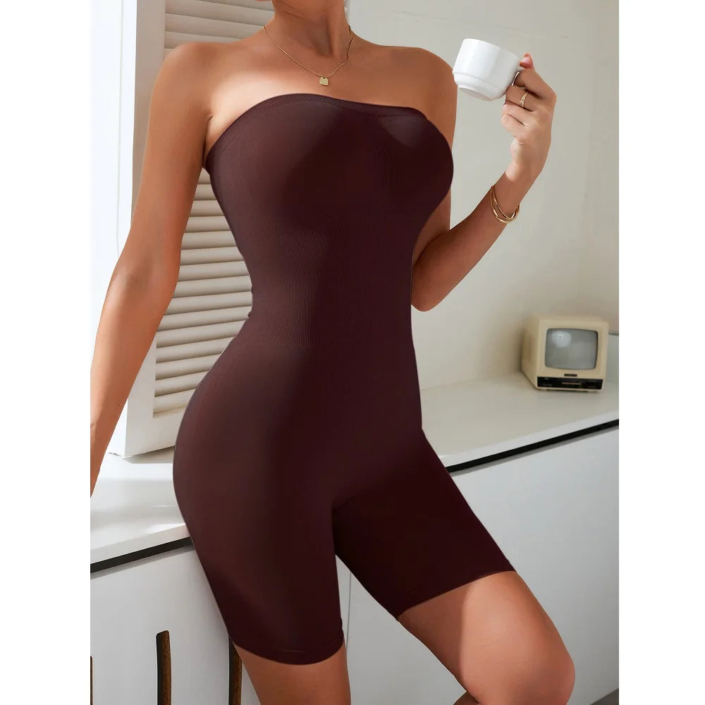 Women’s Full Body Shapewear Bodysuit – Seamless Butt Lifter
