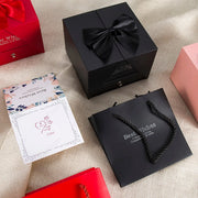 Heart Zircon Pendant Necklace – Comes in Rose Bow Gift Box | OWNLUXE