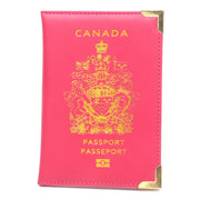 Canada Passport Holder & Travel Organizer – PU Leather Wallet
