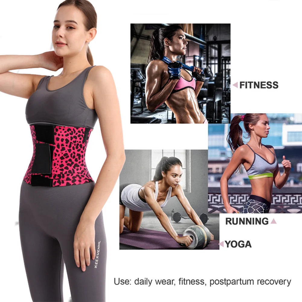 Women’s Waist Trainer Corset Belt – Triple Wrap Sweat Shaper