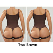 Medium Control Seamless Bodysuit Shaper – Wire‑Free