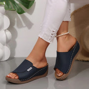 Women’s Wedge Slippers – Open-Toe Summer Sandals