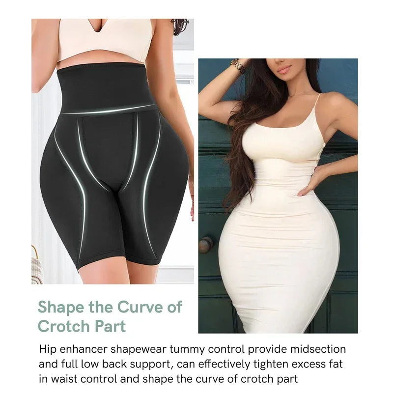 BBL Butt Lifter Shapewear Shorts - Foam Padded Hip Enhancer
