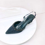 Crystal Sandals and Clutch Bag Set – Rhinestone Party Heels