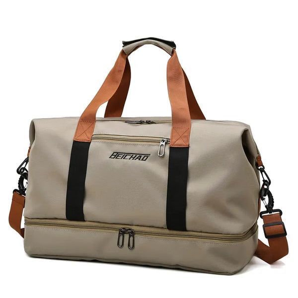 Large-Capacity Canvas Sport Travel Bag – Shop at OWNLUXE