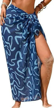 Printed Maxi Floral Wrap Dress | OWNLUXE
