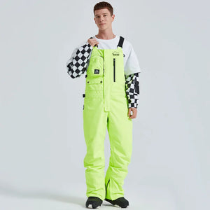 Unisex Waterproof Ski Overalls – Insulated & Thermal Snow Pants