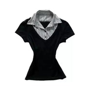 Women's Short Sleeve Slim Fit T-Shirt | OWNLUXE