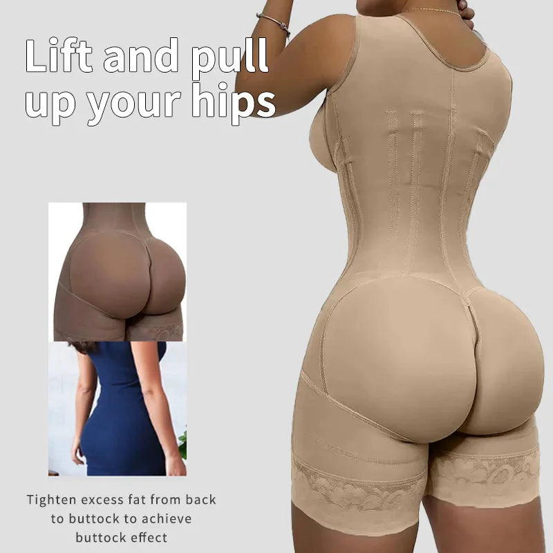Full Body Shaper Bodysuit | Double Tummy Control | OWNLUXE