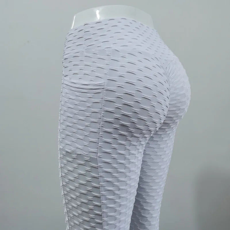 Pocket Running Biker High-Waist Leggings | OWNLUXE