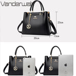 Load image into Gallery viewer, Women’s Soft Leather Shoulder &amp; Crossbody Bag with Pendant

