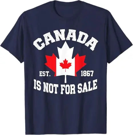 Canada Is Not for Sale" T-Shirt – Wear Your Canadian Pride! 🍁