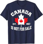 Load image into Gallery viewer, Canada Is Not for Sale&quot; T-Shirt – Wear Your Canadian Pride! 🍁
