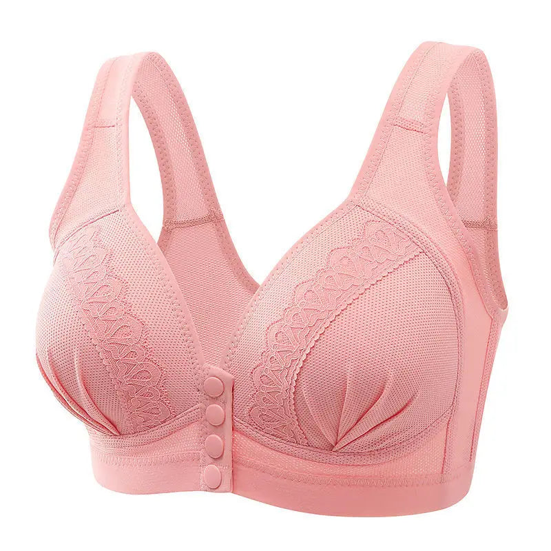 Breathable Gather Comfortable Bra | OWNLUXE