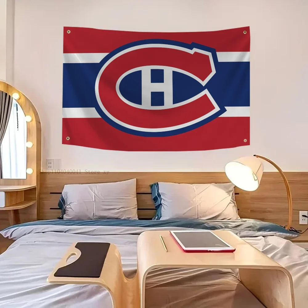Montreal Canadiens Flag — Indoor & Outdoor Banner | OWNLUXE