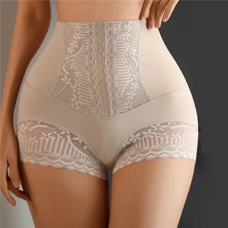 High-Waist Shapewear Panties - Medium Control Tummy Shaper Brief