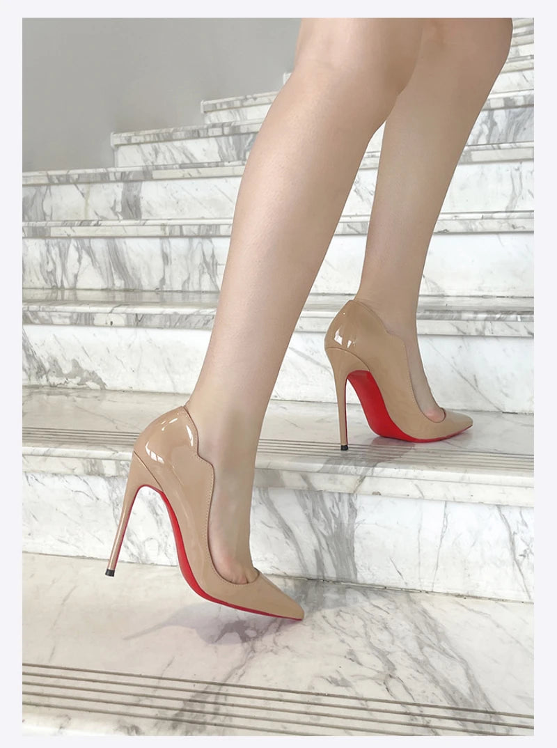 Women’s Black Pointed Toe Stiletto High Heels