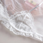 Load image into Gallery viewer, Sexy Lace Push-Up Bra &amp; Brief Set  Wire-Free, and Ultra-Thin
