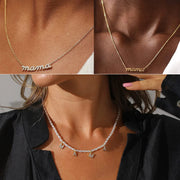 Mama Letter Necklace – Meaningful Everyday Gift (Style 1) | OWNLUXE