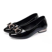 Black Patent Leather Slingback Pumps | OWNLUXE