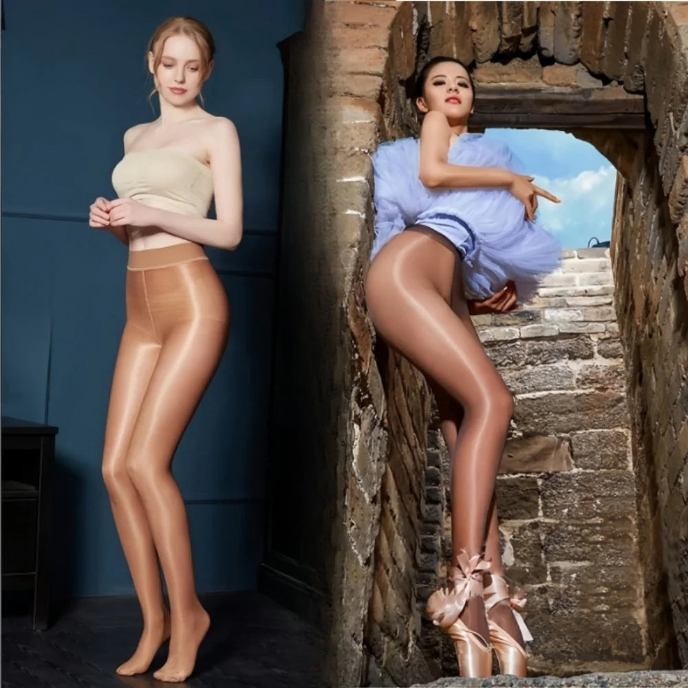 High-Waist Extended-Size Oversized Stockings | OWNLUXE