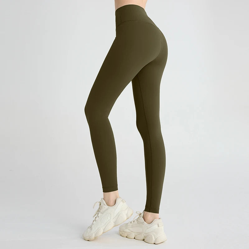 Yoga High-Waist Running Biker Leggings | OWNLUXE