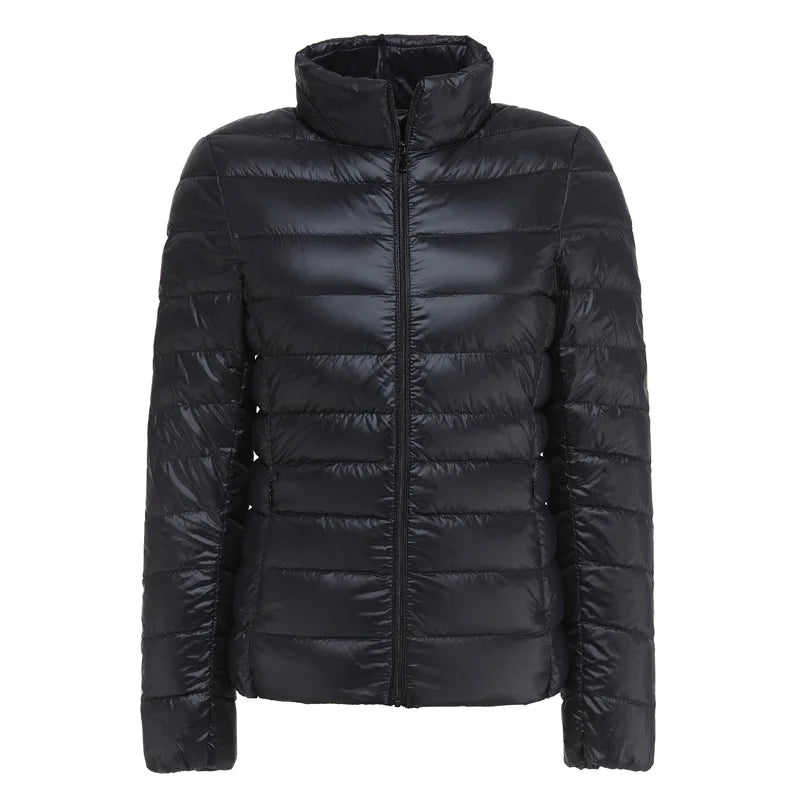 Women Spring Jacket Fashion Short Ultra Lightweight | OWNLUXE