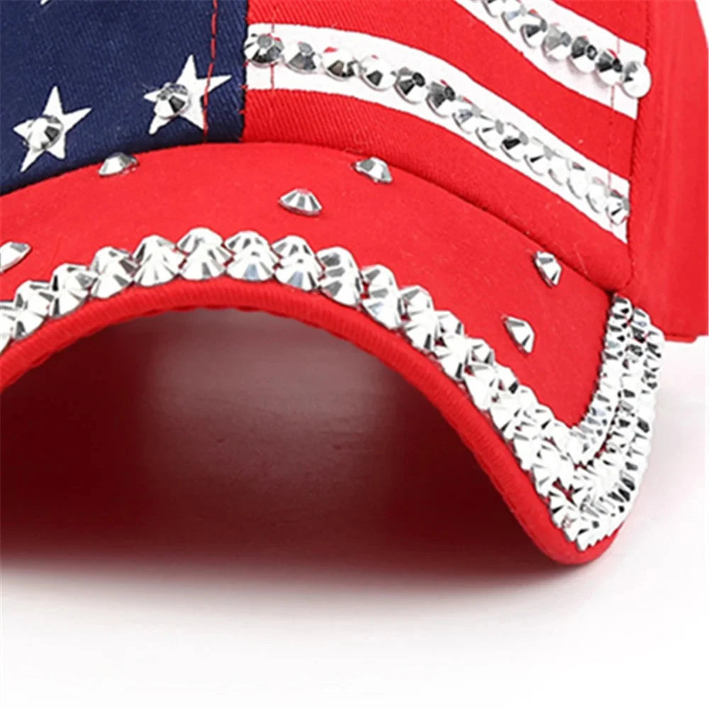 Adjustable Baseball Cap Flag | OWNLUXE