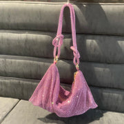 Crystal Hobo Evening Bag | OWNLUXE