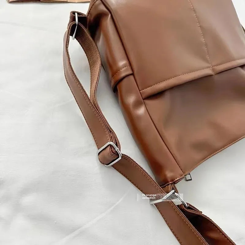 Waterproof PU Shoulder Bag – Compact, Versatile & Travel-Ready
