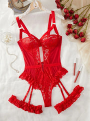 One-Piece Underwire Bra & Brief Set – Smooth Support