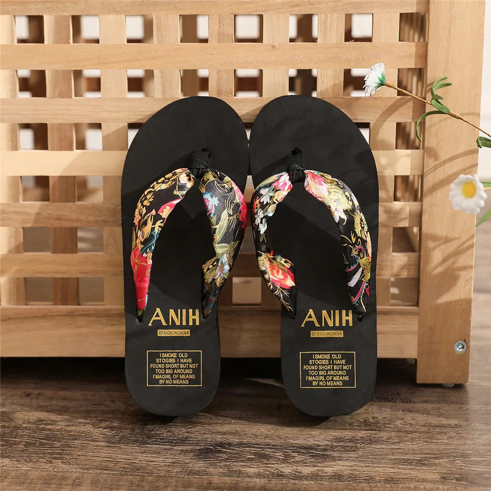 Women’s Wedge Cork Slide Slippers – Lightweight Summer Lift