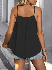 Extended-Size Sleeveless Relaxed-Fit Blouse | OWNLUXE