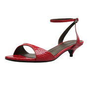 Women's Open Toe Leather Pumps – Shop at OWNLUXE