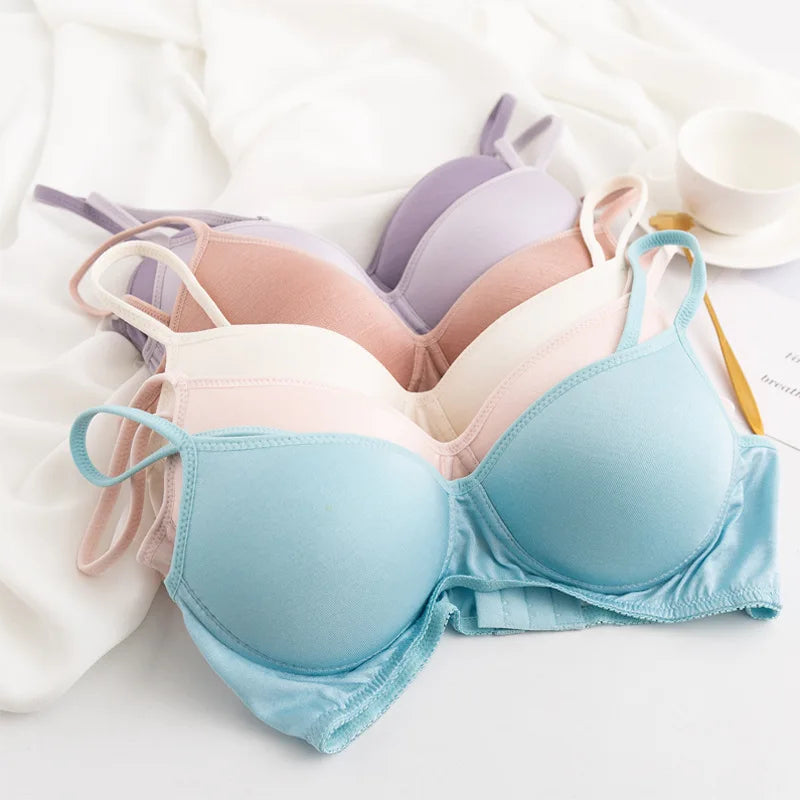 Wire-Free Knit Silk Everyday Bra | OWNLUXE