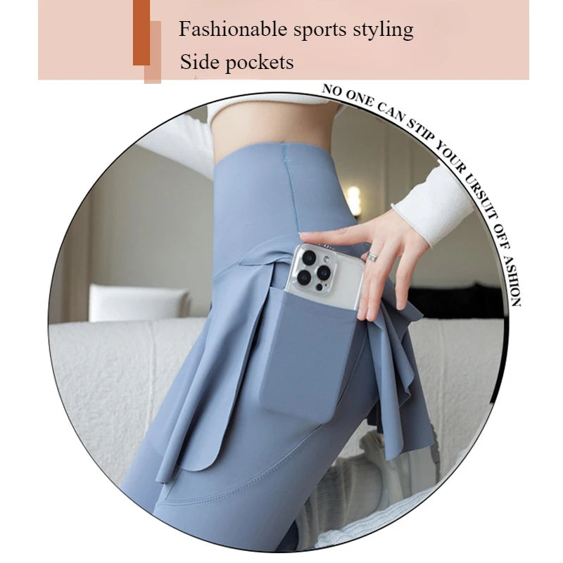 Seamless High-Waist Pocket Yoga Leggings | OWNLUXE