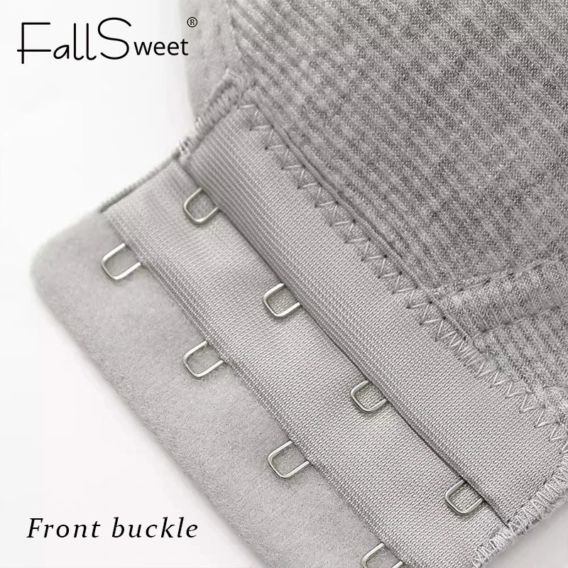 Front-Closure Seamless Wire-Free Push-Up Bralette | OWNLUXE