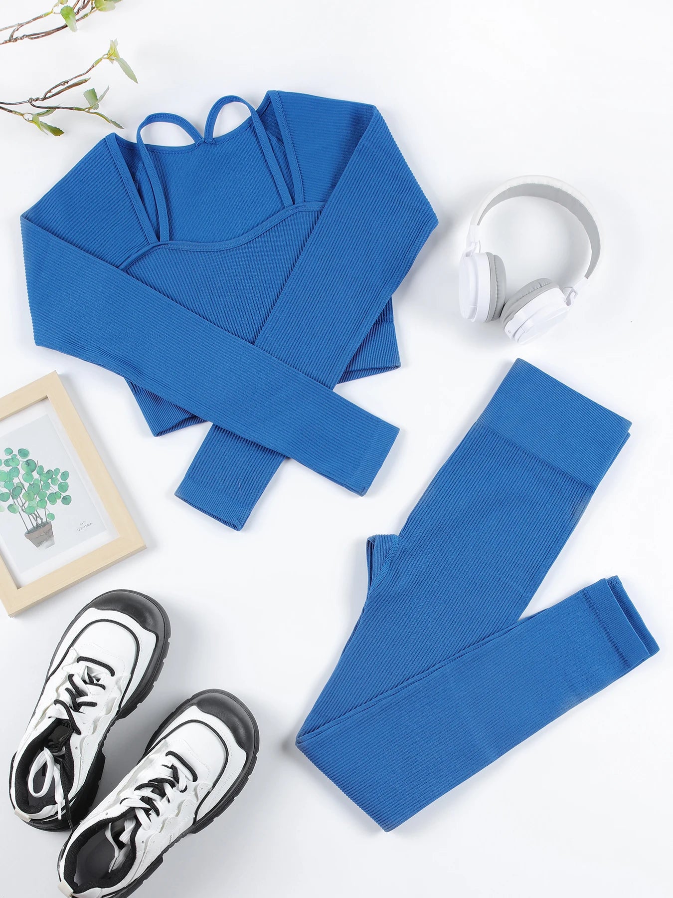 Women's Seamless Ribbed Leggings | OWNLUXE