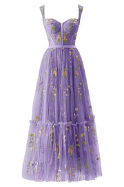 Sleeveless Mesh Ceremonial Dresses | OWNLUXE