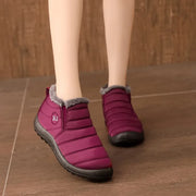 Women’s Waterproof Warm Snow Boots – Non-Slip Low Hiking Shoes