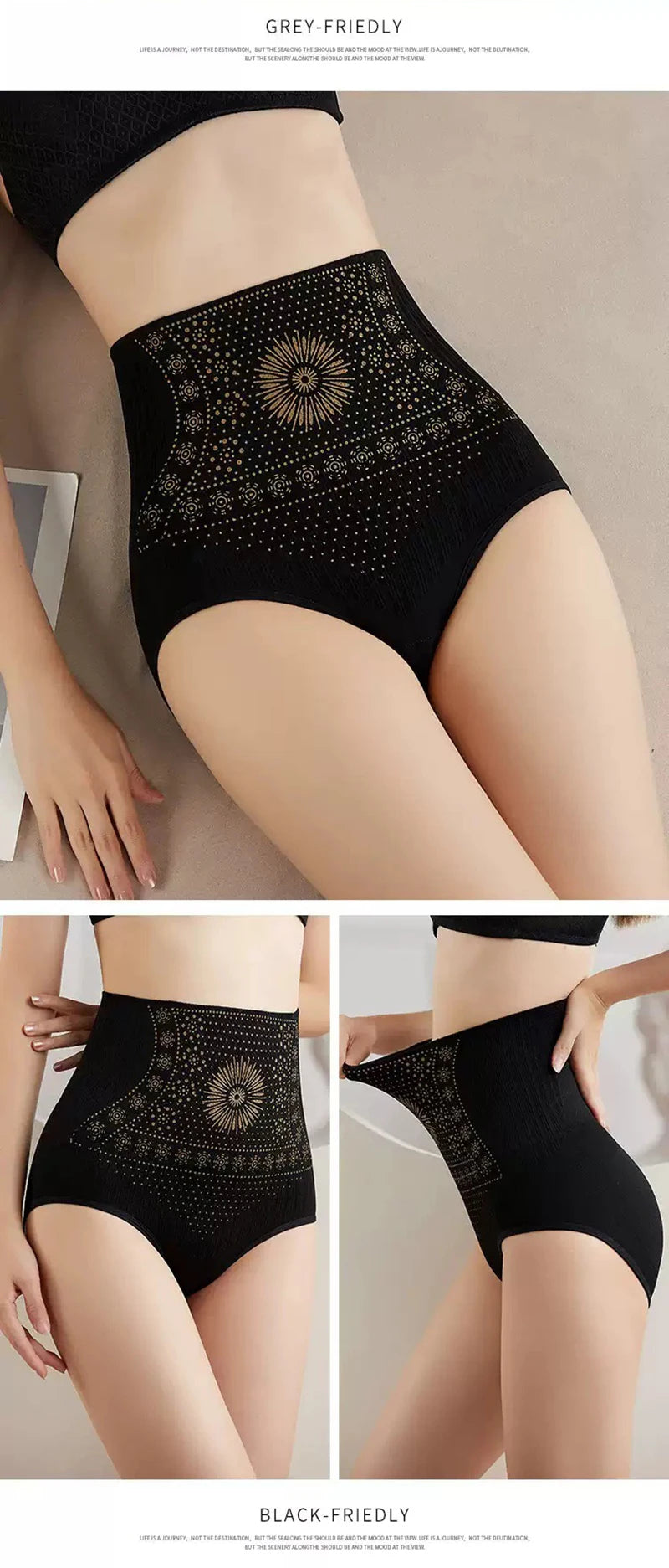 Seamless High Waist Postpartum Tummy Control Panties